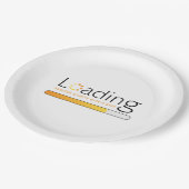 ロード – 成功はステップで始まる ペーパープレート (アングル)