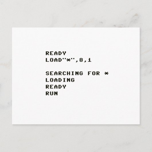 ロードC64 ポストカード (正面)