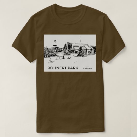 ローナーパークカリフォルニアTシャツ Tシャツ (デザイン正面)