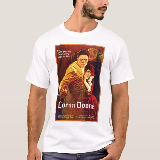 ローナDoone 1922年の無声映画Madge Bellamy Tシャツ (正面)
