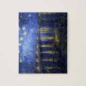 ローヌパズル上のゴッホの星明かりの夜 ジグソーパズル (縦)