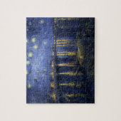 ローヌ上のゴッホの星明かりの夜 ジグソーパズル (縦)