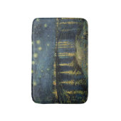 ローヌ上のフィンセント・ファン・ゴッホ|の星明かりの夜 バスマット (正面縦)