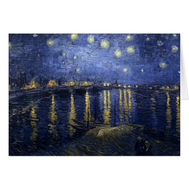 ローヌ上の星明かりの夜 (正面横)