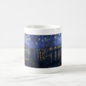 ローヌ上の星明かりの夜 コーヒーマグカップ (中央)