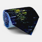 ローヌ川の星空の夜 ネクタイ (ロール)
