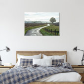 ローヌ省ランティグニエのヴィンヤード2 キャンバスプリント (インサイチュ (寝室))