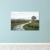 ローヌ省ランティグニエのヴィンヤード2 キャンバスプリント (インサイチュ (ウッドフロア))