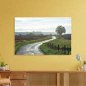 ローヌ省ランティグニエのヴィンヤード2 キャンバスプリント (インサイチュ (リビング))