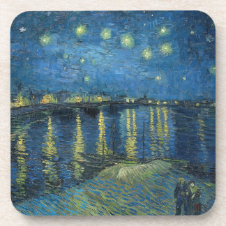 ローネの星空の夜(1888年)ビンセント・ヴァン・ゴグ コースター