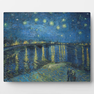 ローネの星空の夜(1888年)ビンセント・ヴァン・ゴグ フォトプラーク