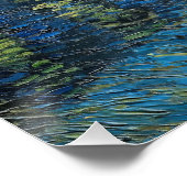 ローネの星空の夜（1888年）ビンセント・ヴァン・ゴグ ポスター (コーナー)