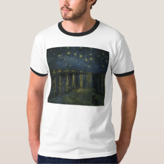 ローネの星空の夜 – Van ゴッホ Tシャツ