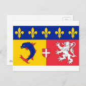 ローネアルプス国旗 ポストカード (正面/裏面)