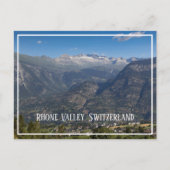 ローネバレーとホフストックビュー(スイス) ポストカード (正面)