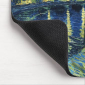 ローネビンセント・ヴァン・ゴッホ上空の星空の夜 マウスパッド (コーナー)