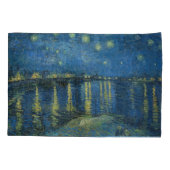 ローネビンセント・ヴァン・ゴッホ上空の星空の夜 枕カバー (裏面-左)