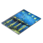 ローネ上空の星空の夜（1888年）ヴァン・ゴッホ・スパイラル ノートブック (左側)