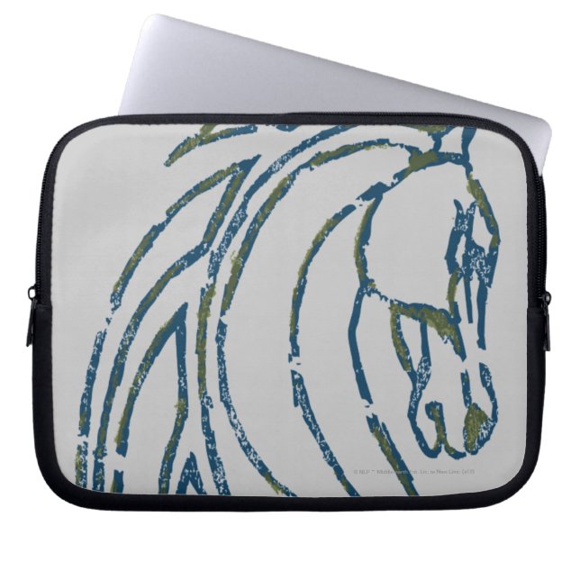 ローハンキングスホールバナー ラップトップスリーブ (正面)