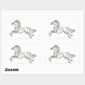 ローハン記号 長方形シール (シート)