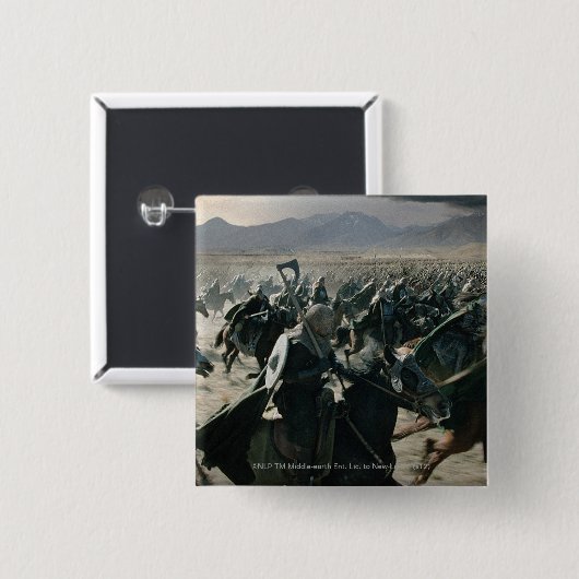 ローハン軍 缶バッジ (正面&裏面)