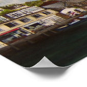 ローハーバープリントオンキャンバス ポスター (角)