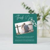 ローバジェットティール（緑がかった色）ホワイトユーカリ結婚ス (スタンド正面)