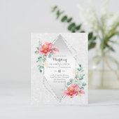 ローバジェットレッドフローラシルバーグリッター結婚ズ (スタンド正面)