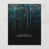 ローバジェット結婚ズエギーティール(緑がかった色)グリッターガーランド (裏面)