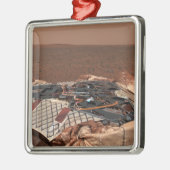 ローバーの着陸地 メタルオーナメント (左)