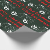 ローバーディフェンダークリスマス紙、ギフト紙、SUV ラッピングペーパー (角)