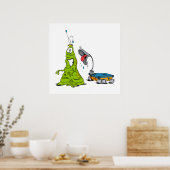 ローバー剃刀マルティアン ポスター (キッチン)