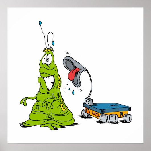 ローバー剃刀マルティアン ポスター (正面)