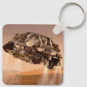 ローバー&ディセントステージ火星科学研究所 キーホルダー (裏面)