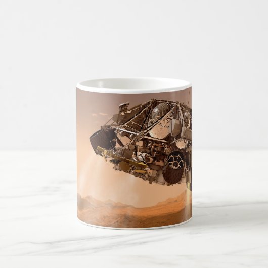 ローバー&ディセントステージ火星科学研究所 コーヒーマグカップ (中央)