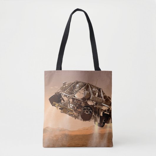ローバー&ディセントステージ火星科学研究所 トートバッグ (正面)