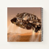 ローバー&ディセントステージ火星科学研究所 ノートブック (裏面)