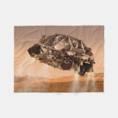 ローバー&ディセントステージ火星科学研究所 フリースブランケット (正面(横))