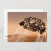 ローバー&ディセントステージ火星科学研究所 ポストカード (正面/裏面)