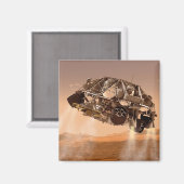 ローバー&ディセントステージ火星科学研究所 マグネット (正面/裏面)