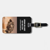 ローバー&ディセントステージ火星科学研究所 ラゲッジタグ (正面横)