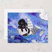 ローバー・ナイルの水の中 ポストカード (正面/裏面)