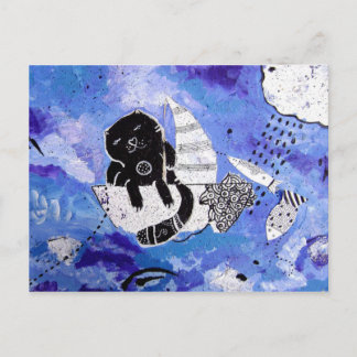 ローバー・ナイルの水の中 ポストカード