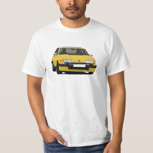 ローバーSD1 - 20カーカラーオプション Tシャツ (正面)