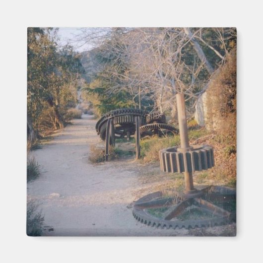 ローパス山 マグネット (正面)