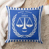 ローパーソナライズされたル・スクールの卒業生への贈り物 クッション (ブランケット)