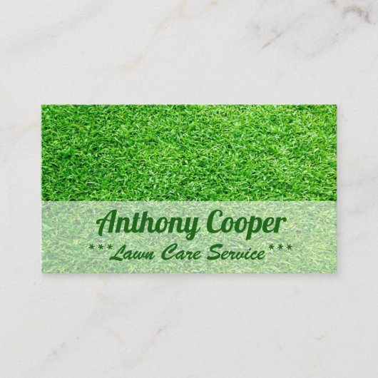 ローパーソナライズされたン気にサービス 名刺 (正面)