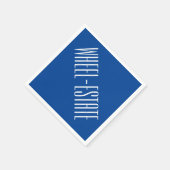 ロービングRVキャンパーキャンプモーターホームおもしろい=ホイールエステート スタンダードカクテルナプキン (角)