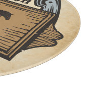 ローピングカウボーイADD名ウェスタンファミリーホースランチ カッティングボード (角)