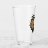 ローピングカウボーイADD名ウェスタンファミリーホースランチ タンブラーグラス (右)